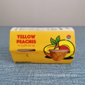 4oz Natural Yellow Peaches in Light Syrup